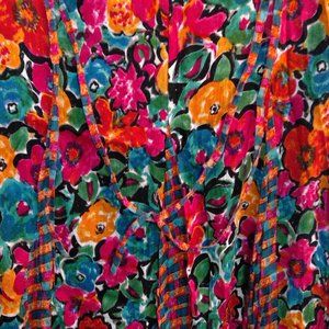 NWT Muti-colored lined dress